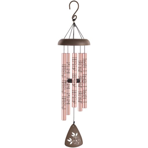 “Beautiful Memories” 30" Rose Gold Sonnet Chime