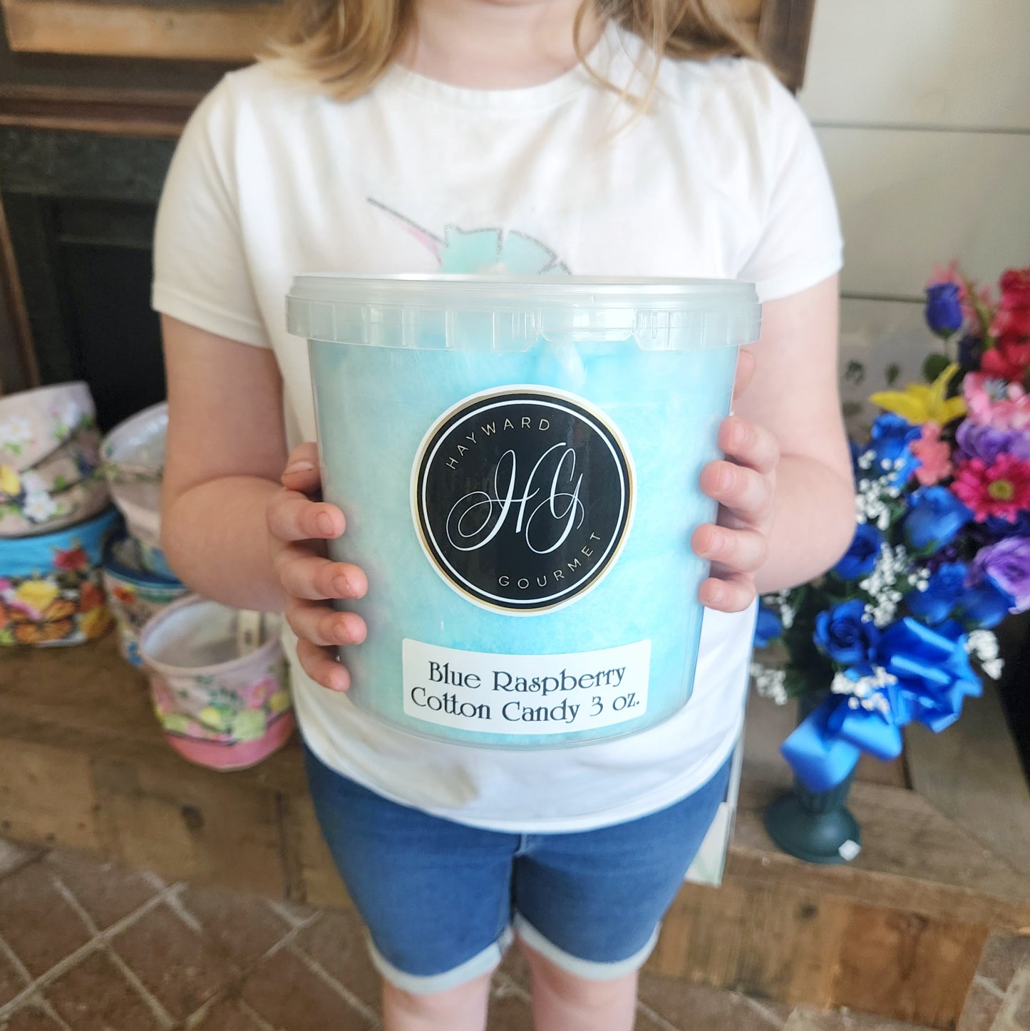 Blue Raspberry Cotton Candy