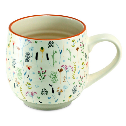 Brighter Place Floral Mug