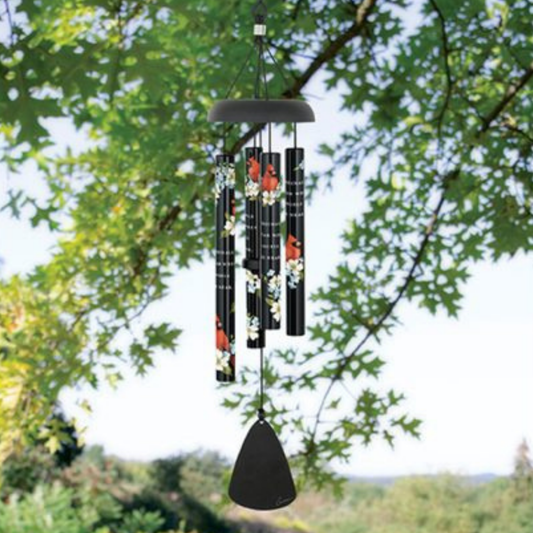 "Cardinals Appear" 21" Picturesque Sonnet Chime