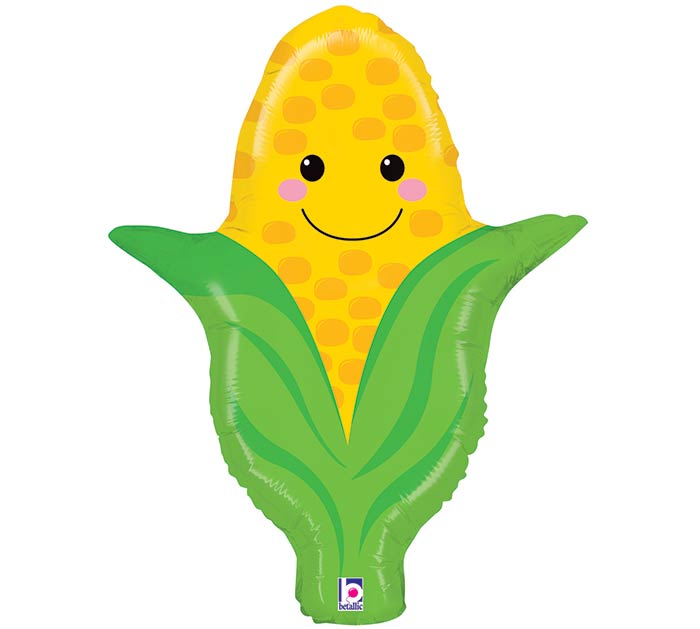 Large Sweet Corn balloon add-on for National Sweetheart Pageant flowers during the National Sweet Corn Festival in Hoopeston, Illinois.