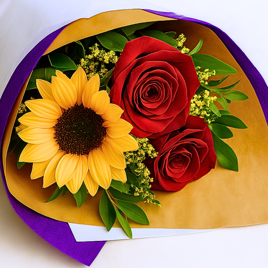 Date Night Wrapped Bouquet