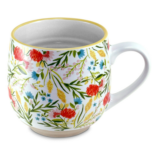 God Will Make A Way Vintage Florals Mug