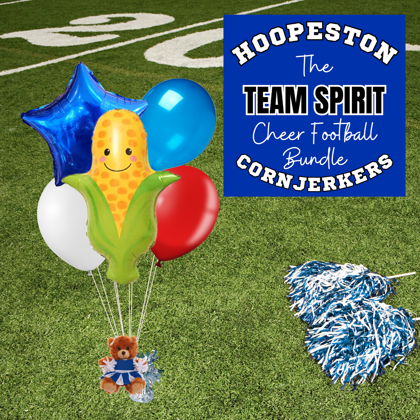 Hoopeston Cornjerkers Cheer Football