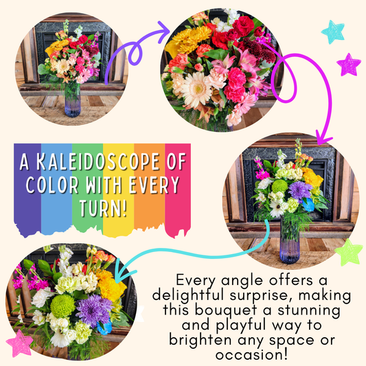 Kaleidoscope of Color Bouquet
