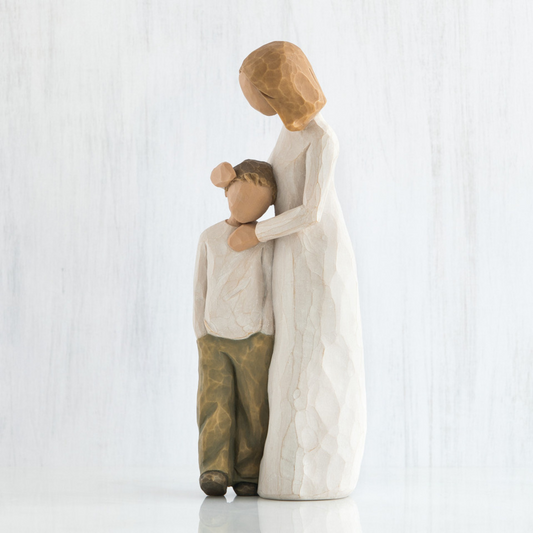 "Mother And Son" Willow Tree Figurine