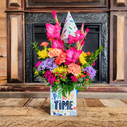 Petals and Party Hats Bouquet