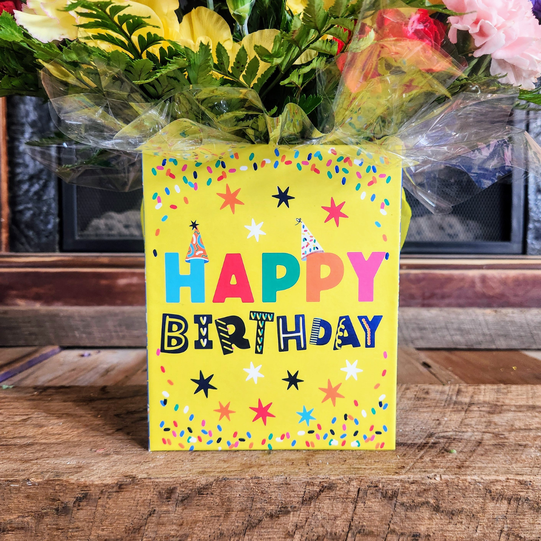 Petals and Party Hats Bouquet