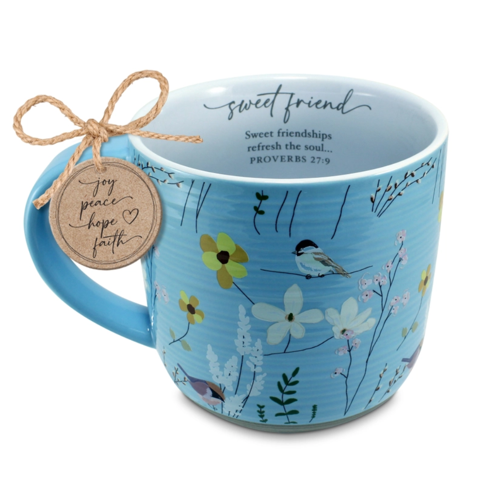 Sweet Friend Bluebird Mug
