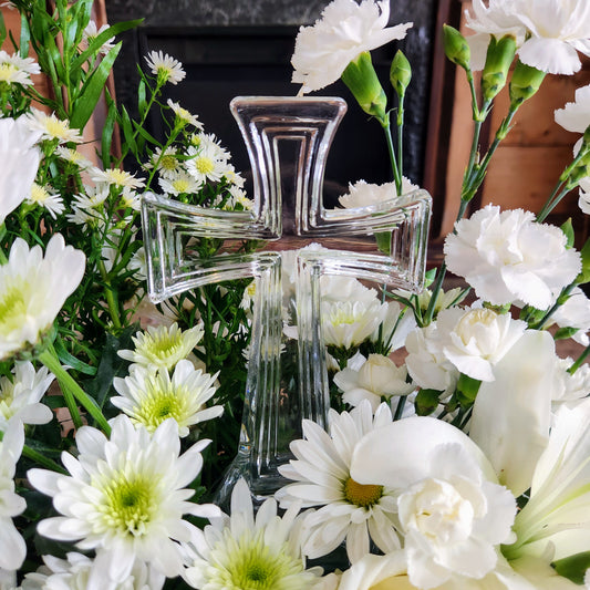 Divine Peace Crystal Cross
