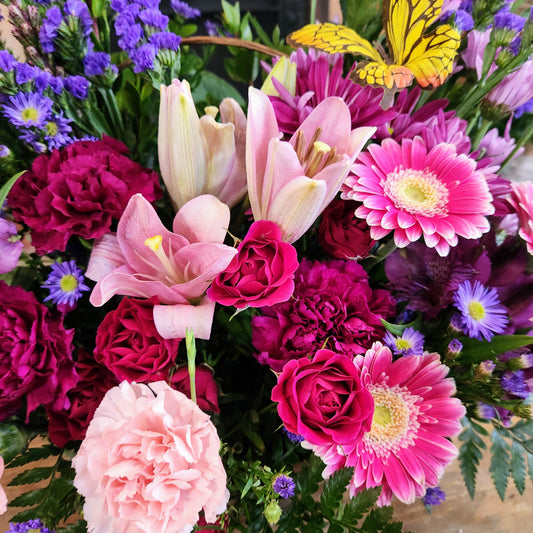 Country Blooms Basket