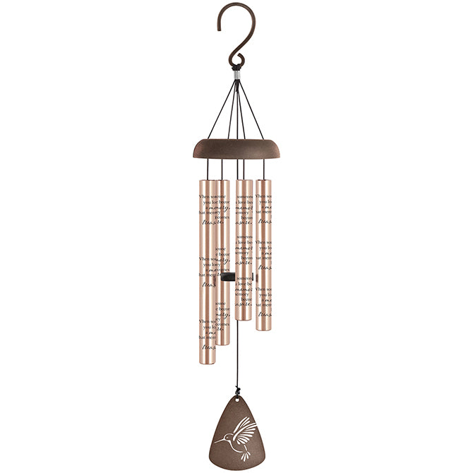 "Memory Treasure" 21" Rose Gold Sonnet Chime