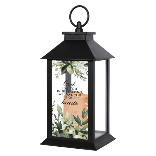 "His Keeping" Lantern