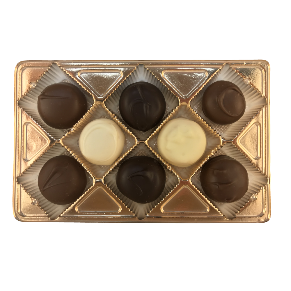 Wolfs 8pk Assorted Cream Filled Chocolates