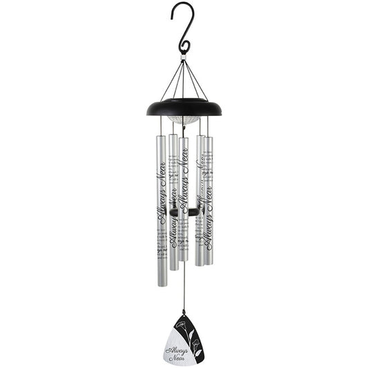 "Always Near" 30" Solar Sonnet Chime
