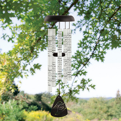 "Arms of Angels" 30" Cream Sonnet Chime