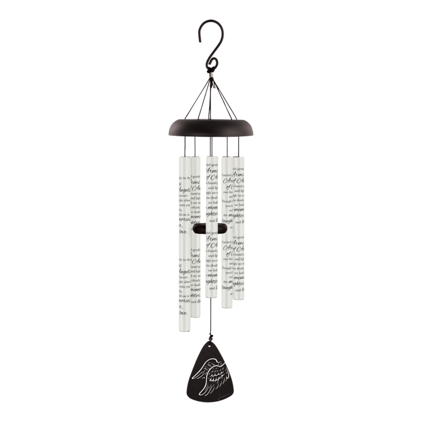 "Arms of Angels" 30" Cream Sonnet Chime
