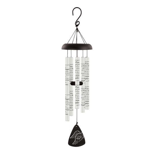"Arms of Angels" 30" Cream Sonnet Chime