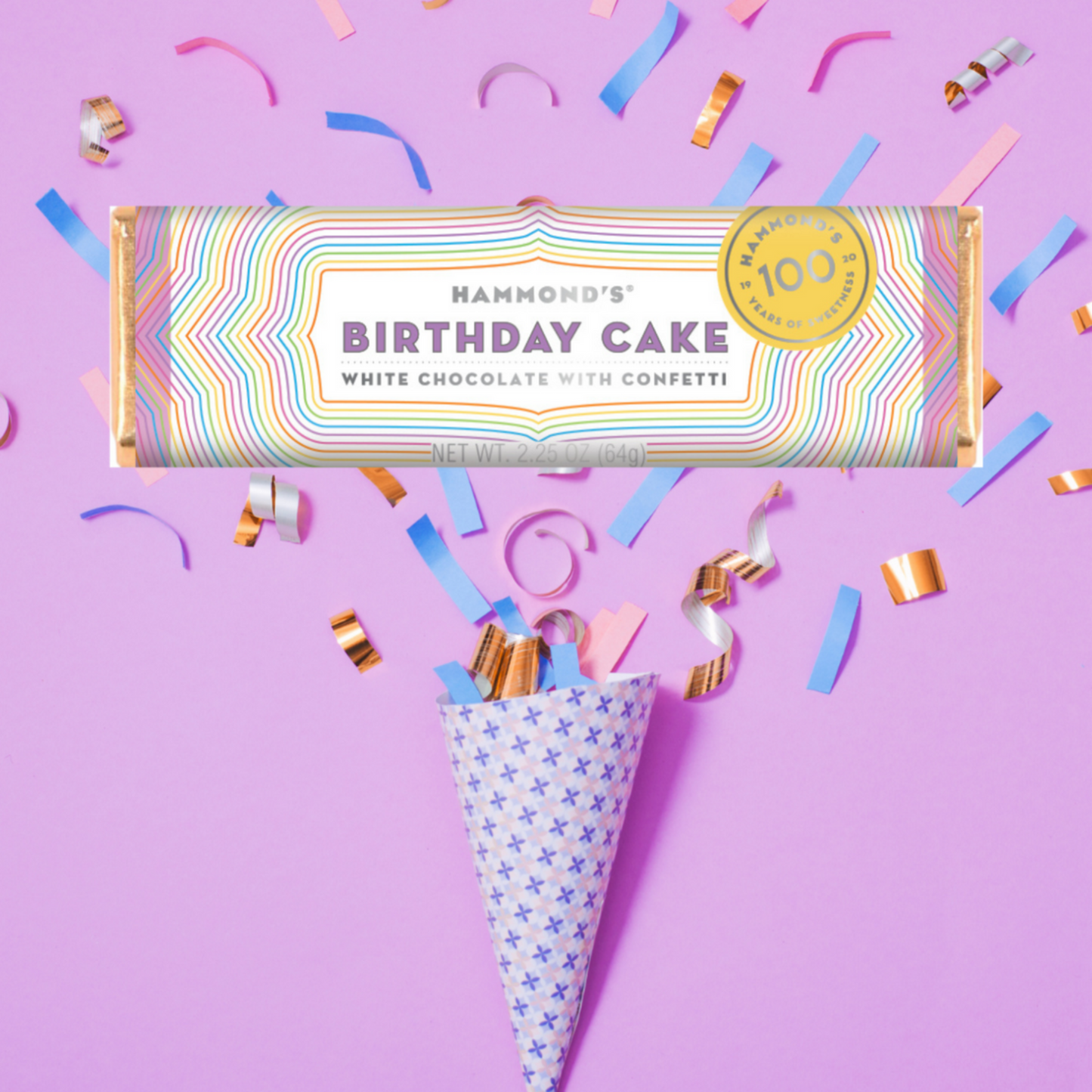 Birthday Cake Candy Bar