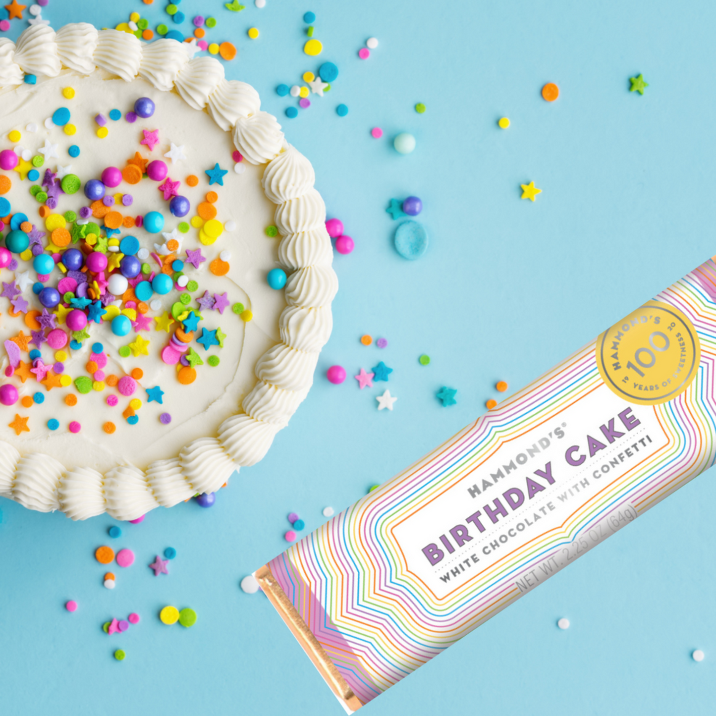 Birthday Cake Candy Bar