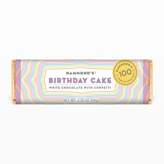 Birthday Cake Candy Bar