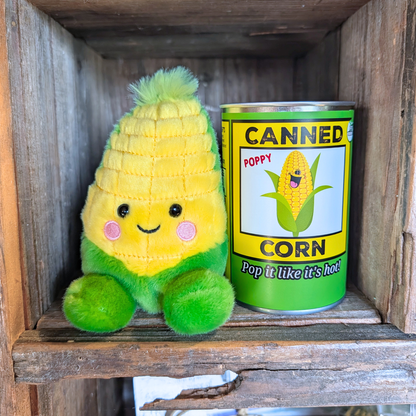 Canned Corn Plushie