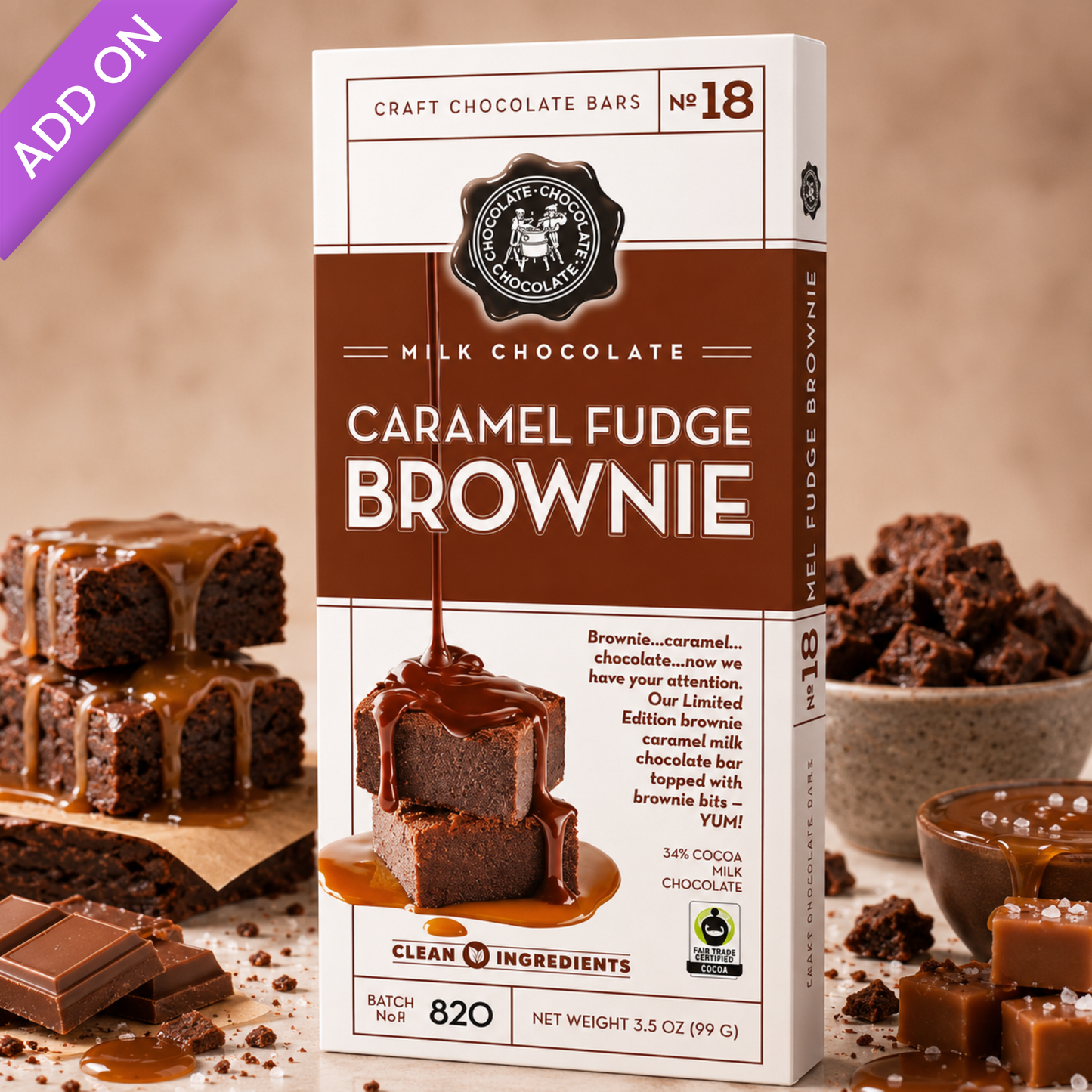 Gourmet Chocolate Bar Add-On