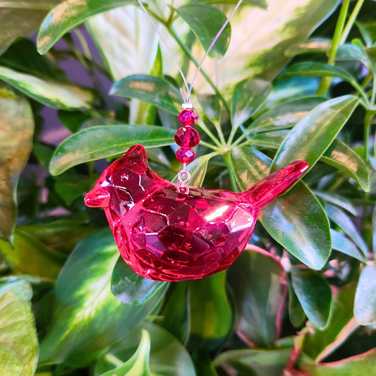 Cardinal of Comfort Suncatcher