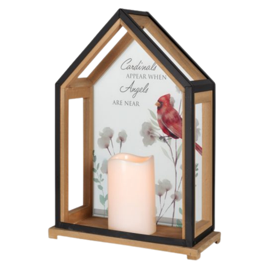 "Cardinals Appear" House Lantern