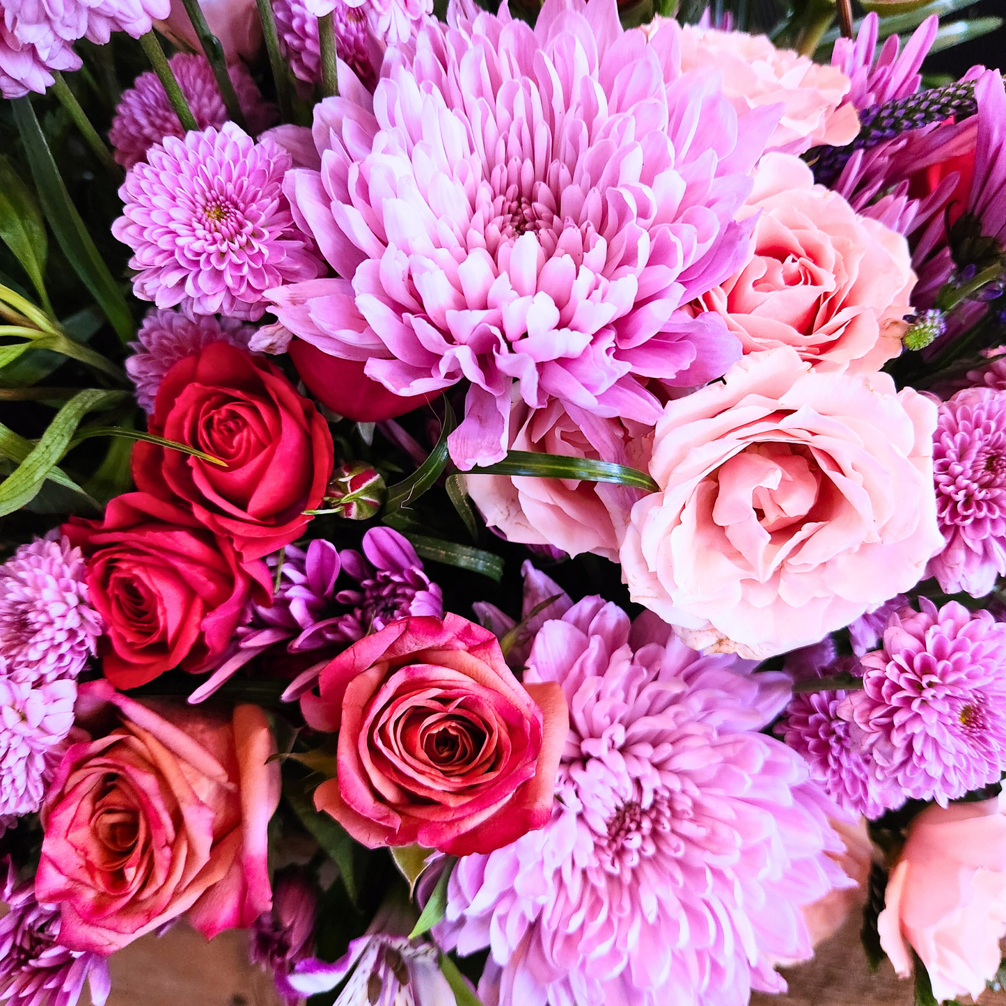 Country Blooms Basket