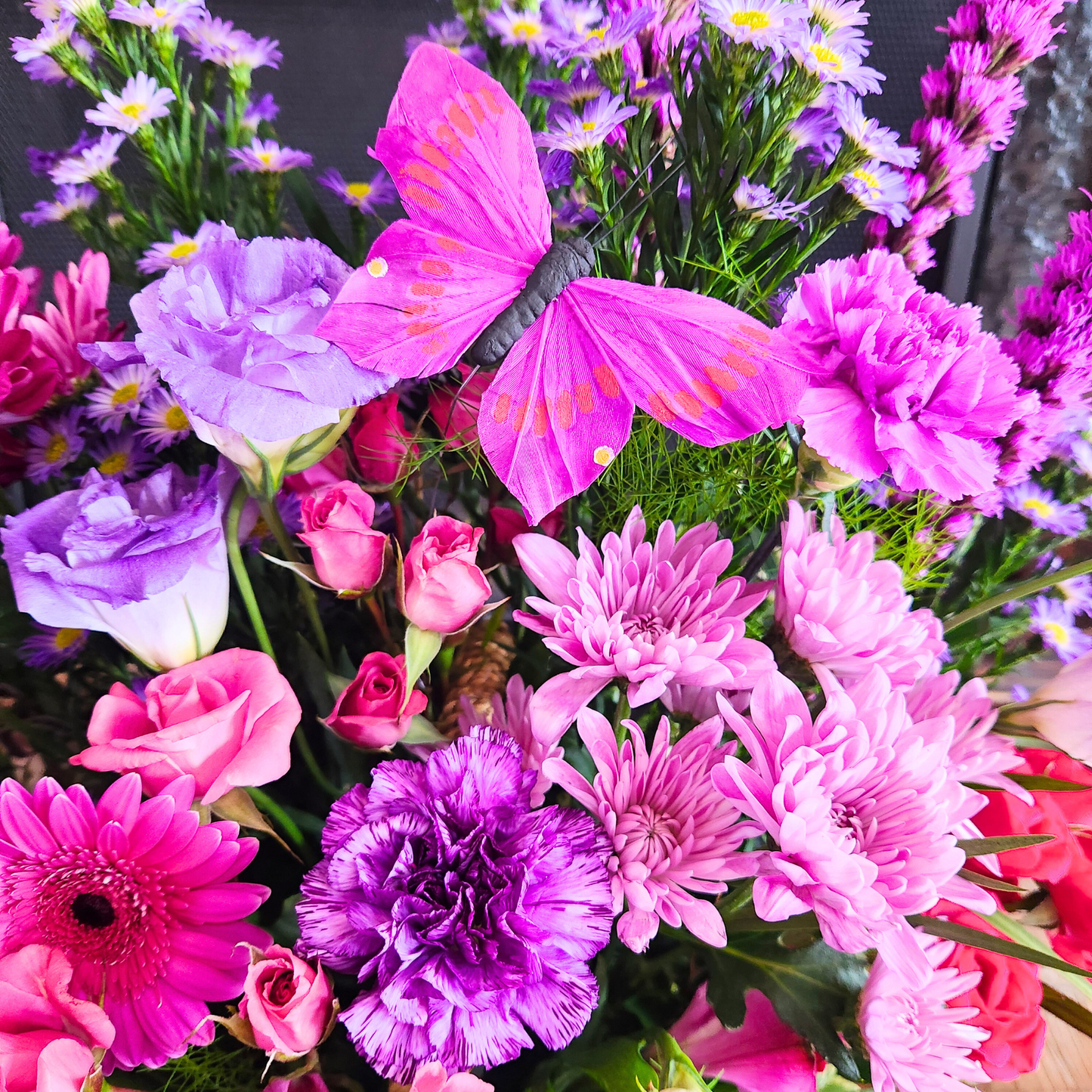 Country Blooms Basket