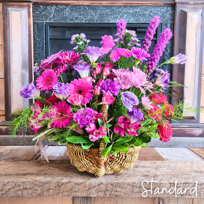Country Blooms Basket