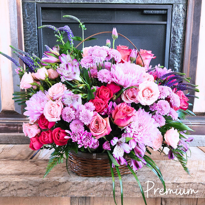 Country Blooms Basket