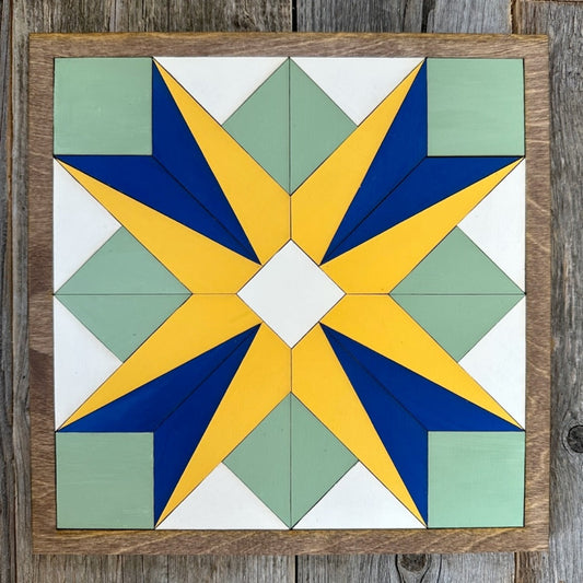 DIY Barn Quilt Paint By Numbers Class - January 20th 2024 2PM