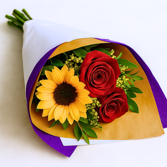 Date Night Wrapped Bouquet