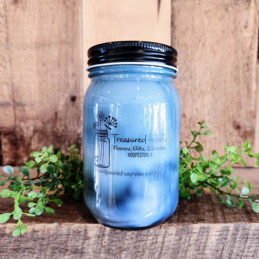 "Driftwood" Soy Mason Jar Candle