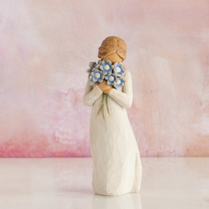 "Forget Me Not" Willow Tree Figurine