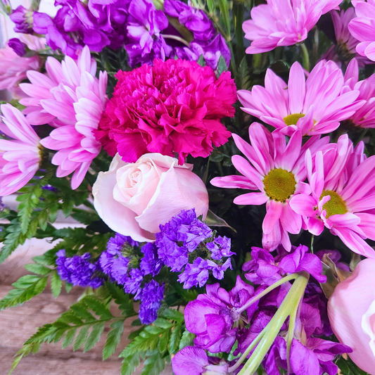 Gracious Lavender Basket
