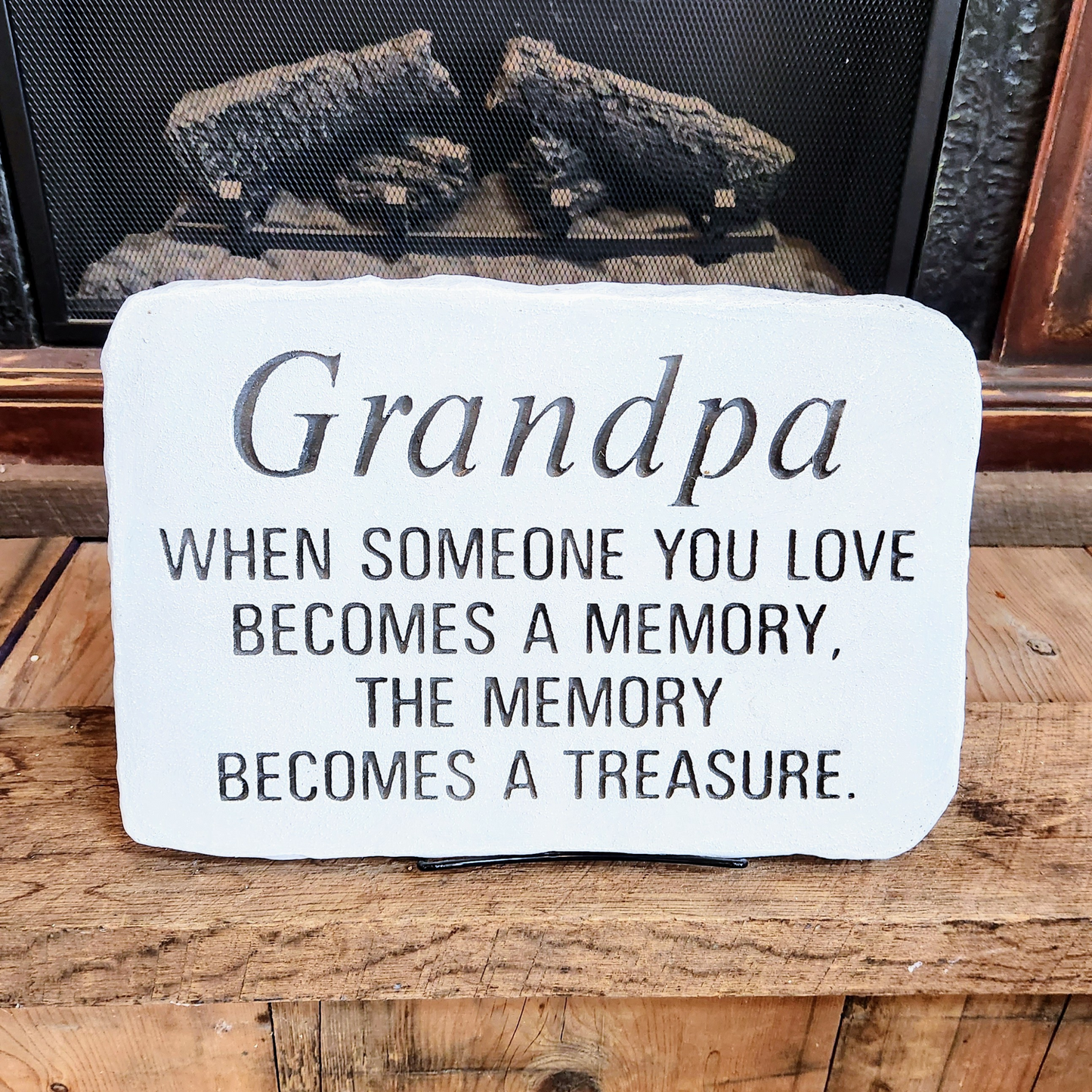 "Grandpa" Memorial Plaque
