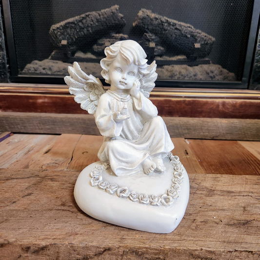 Guardian Angel Statue with LED Lights