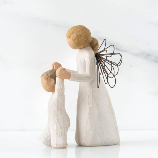 "Guardian Angel" Willow Tree Figurine