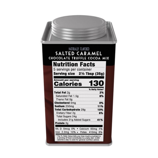 Harry & David Salted Caramel Chocolate Truffle Cocoa Mix