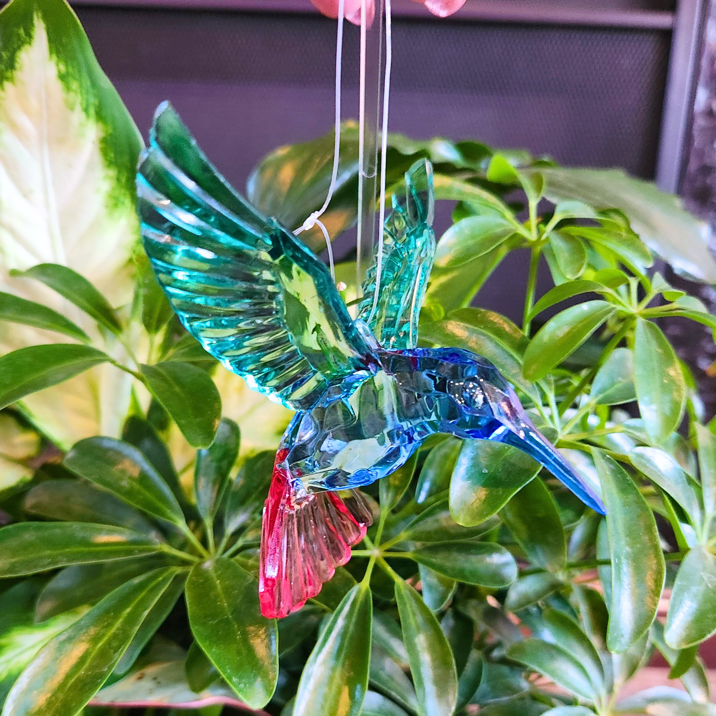 Joyful Hummingbird Suncatcher