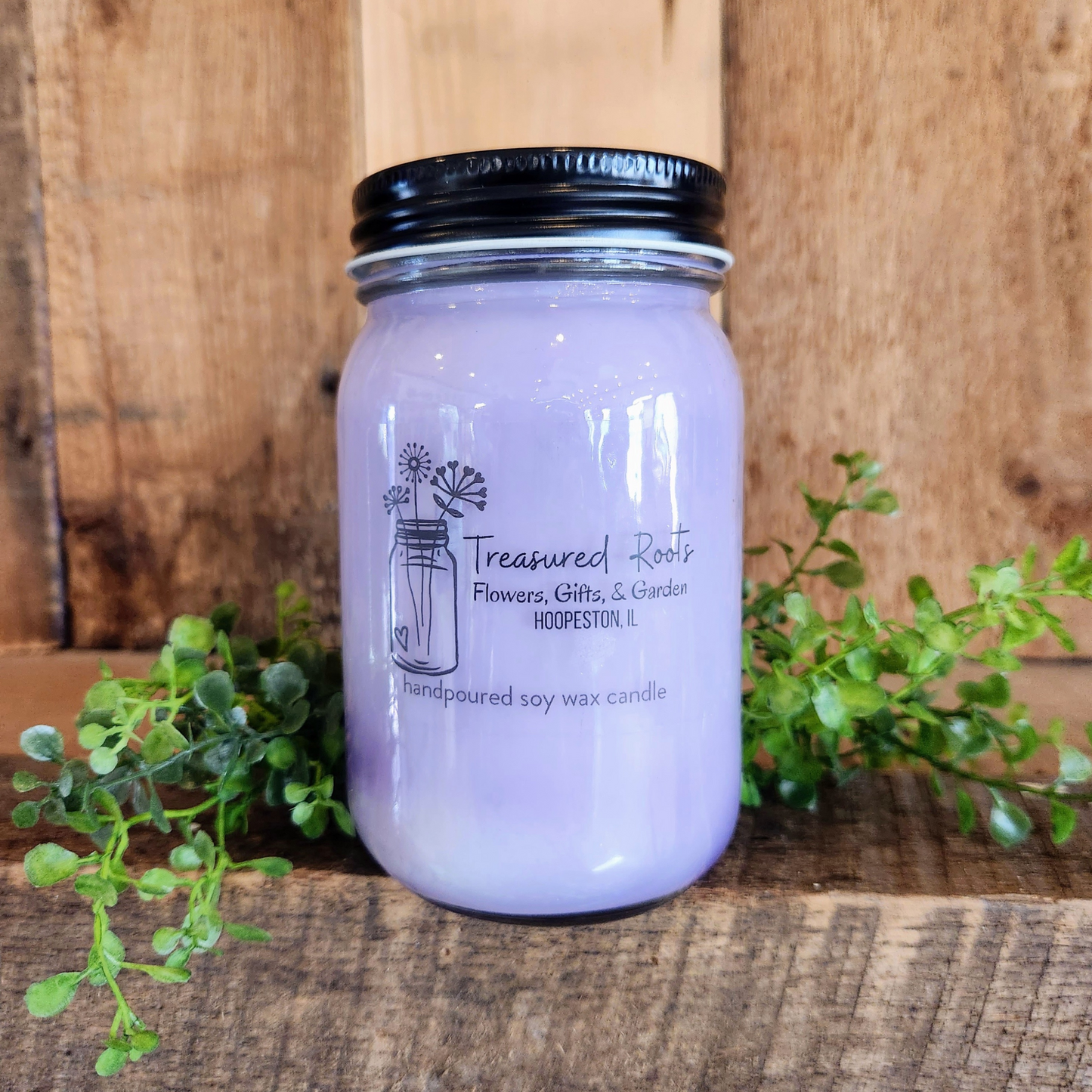 "Lilac" Soy Mason Jar Candle