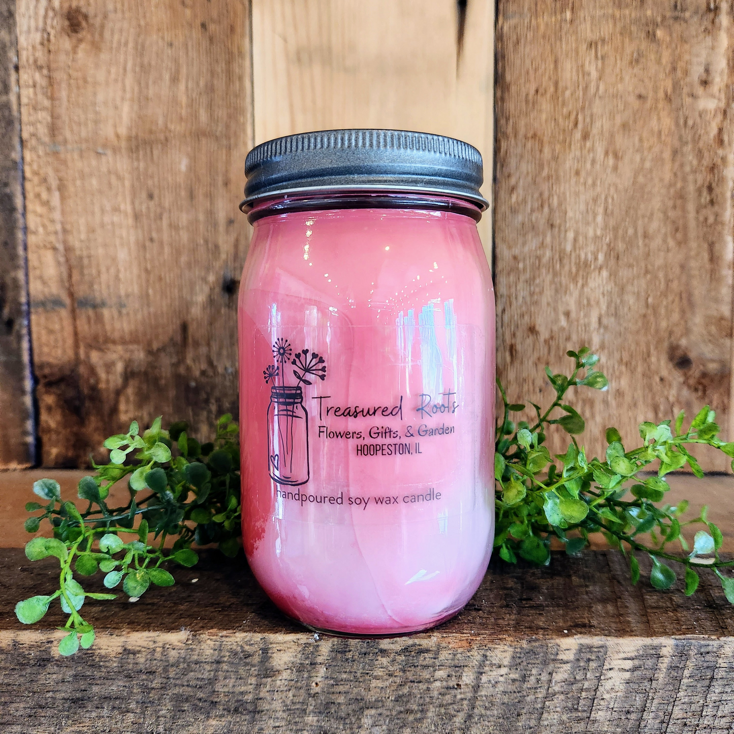 "Macintosh Apple" Soy Mason Jar Candle