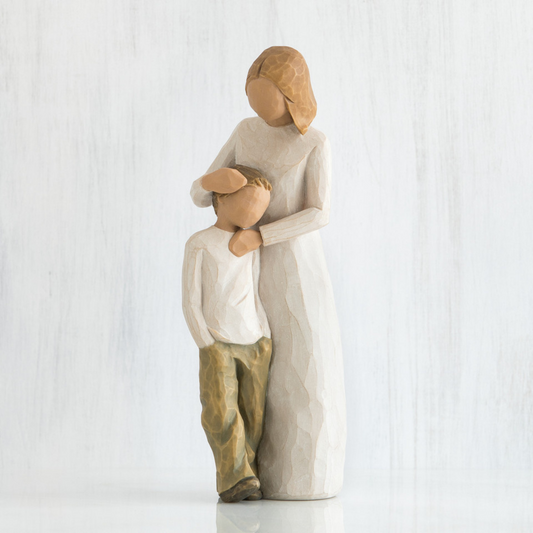 "Mother And Son" Willow Tree Figurine