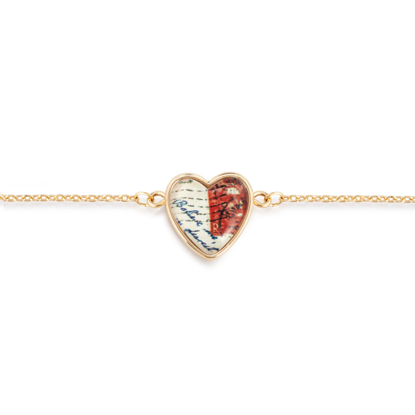 P.S. I Love you Art Heart Bracelet