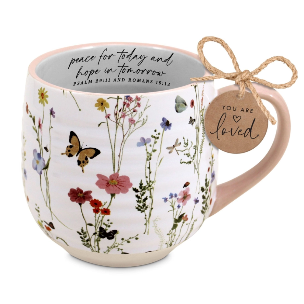 Peace for Today Butterfly Mug
