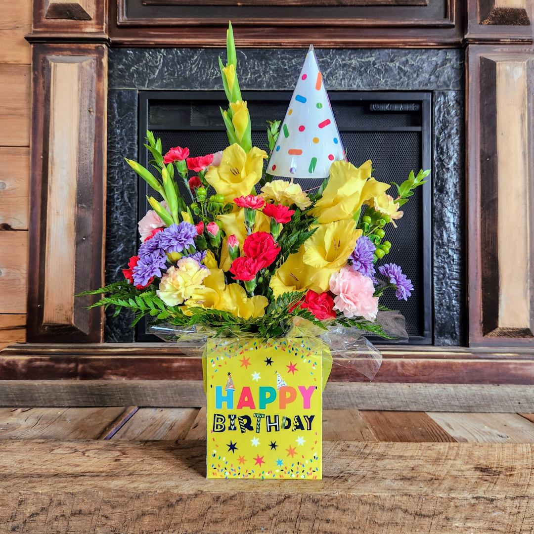 Petals and Party Hats Bouquet