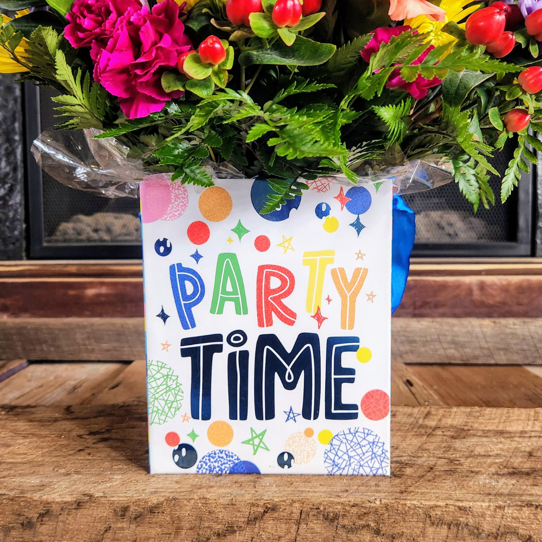 Petals and Party Hats Bouquet